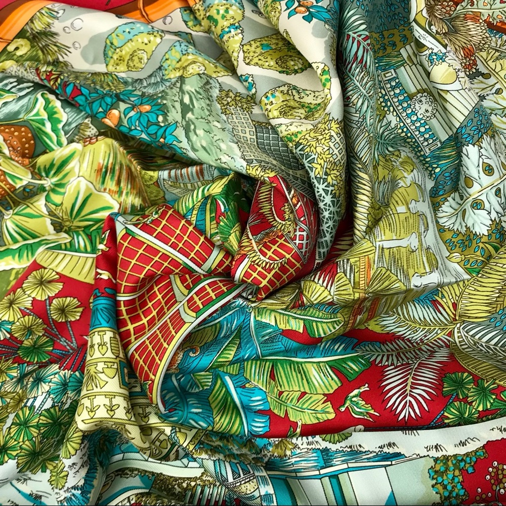 Hermes 90 Carré “Jardin d’Hiver”